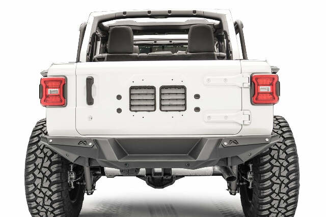 Fab Fours JL18-Y1851-1 Heavy Duty Rear Bumper Fits 18-20 Wrangler (JL)