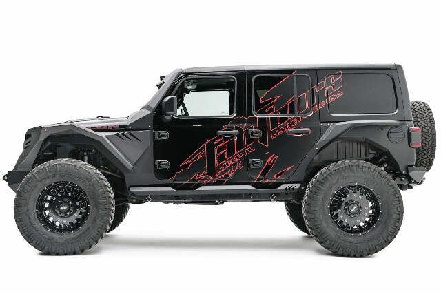 Fab Fours JL4600-1 Fender Fits 18-20 Wrangler (JL)
