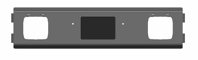 Fab Fours M6550-1 Adaptive Cruise Control Relocation Bracket