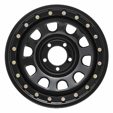 Pro Comp Wheels 252-5865 Rock Crawler Series 252 Black D-Window Wheel