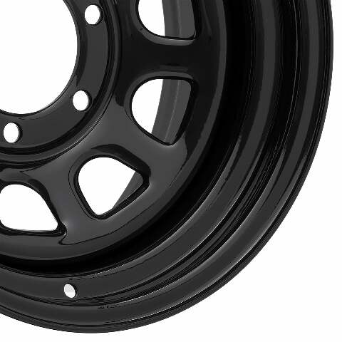 Pro Comp Wheels 51-6883F Rock Crawler Series 51 Black Wheel