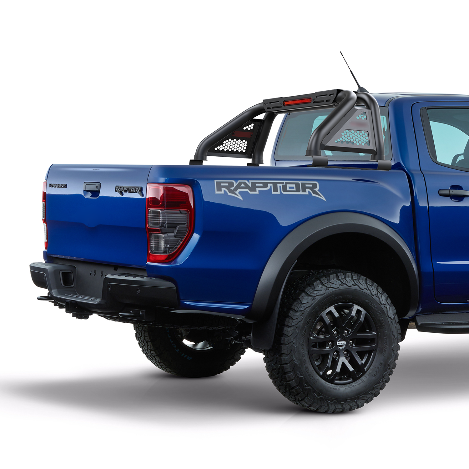 Fenza Off-Road Black Bed Roll Bars with Tonneau Cover Support – Compatible with Hilux, D-Max, NP300, Ranger, and BT-50 | Heavy-Duty Steel Construction
