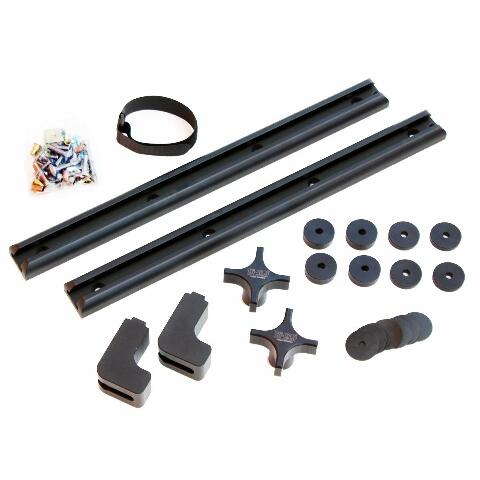 Hi-Lift TT-1000 Trail Trak Mounting System, Black