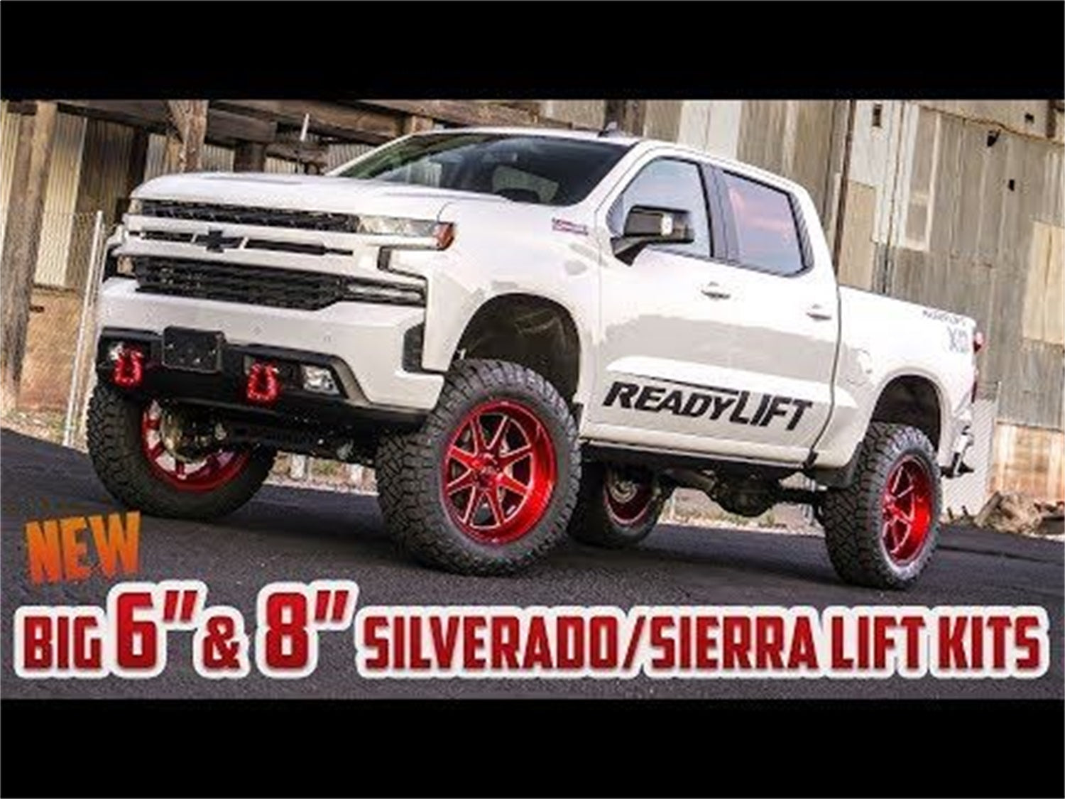 ReadyLift 44-3960 Big Lift Kit w/Shocks Fits 19-21 Sierra 1500 Silverado 1500