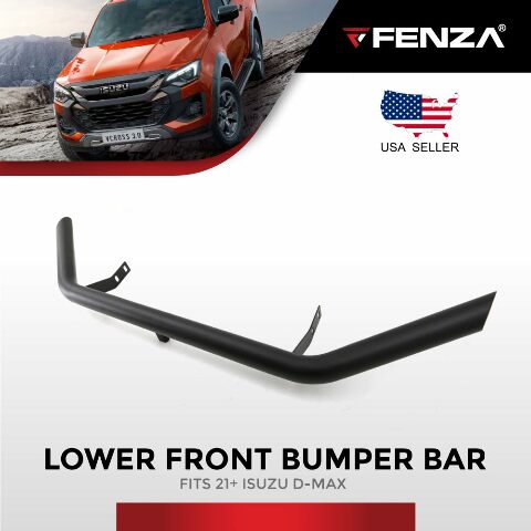 Lower Front Bumper Stainless Bar Compatible With Isuzu D-Max 21+