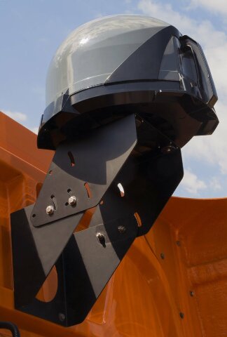 KING MB160 Truck Cab Mount Bracket with Vibration Isolation Compatible with KING Tailgater and Quest Satellite Antennas