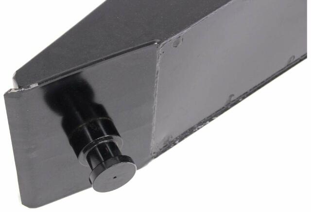 Lippert L05 Extended 5th Wheel Pin Box with 18,000 lbs. Weight Capacity, Black