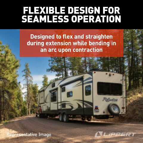 Lippert Components 1346281 Flex Guard Double Kit with Hardware Black, Standard