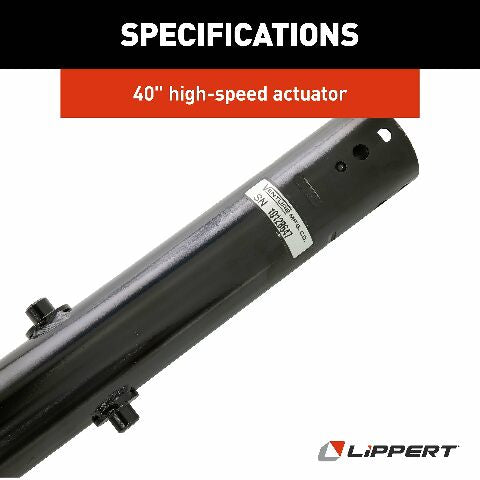 Lippert 145595 40" Venture RV Slide-Out Acuator