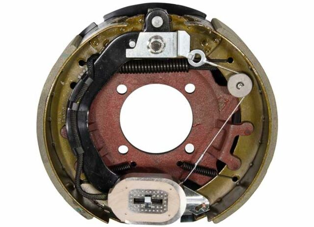 Lippert 298277: 12.25" X 3.38" Lh Electric Brake Assembly, 4-Bolt; 8000# Axle