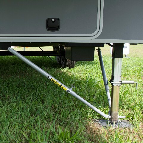 JT's Strong Arm Replacement RV Jack Stabilizer 4" Swing Bolt Kit with 2 Swing Bolts, 4 Washers, 2 Nuts, Ensures Secure, Stable RV Leveling, Easy Installation - 314596