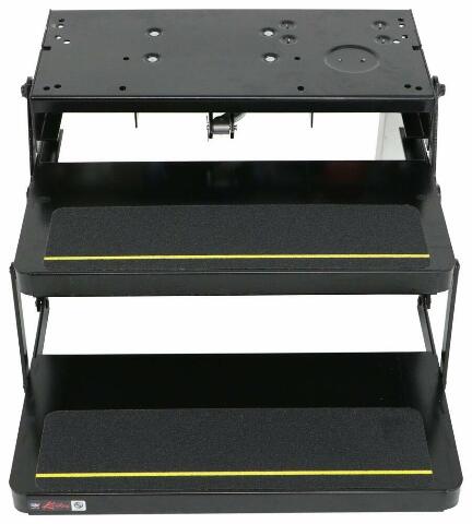 Kwikee 32 Series Electric Step Assembly with Logic Control Unit and Power Switch Kit Compatible with RVs and Travel Trailers