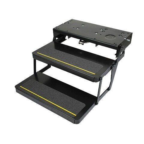 Kwikee 32 Series Electric Step Assembly with Logic Control Unit and Power Switch Kit Compatible with RVs and Travel Trailers