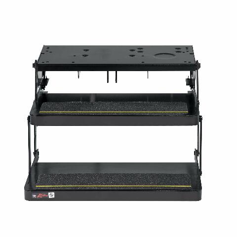 Kwikee 32 Series Electric Step Frame Assembly for RV, Travel Trailers, and Motorhomes, Hidden Light, 8.5" Step Rise, Anti-Slip Surface, Heavy-Gauge Steel Construction - 3722618