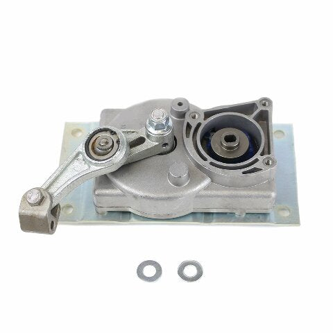 Kwikee Replacement Electric RV Step Gear Box Linkage Assembly with B Compatible with Step Series 28, 31, 37 and 39, Cast Housing, 8.25" x 3.36" x 4.25" - 1101426