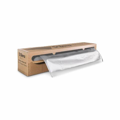 Solera Universal Slide-Topper Replacement Cut-to-Compatible with Fabric Compatible with 5th Wheel RVs, Travel Trailers, Motorhomes, 50' x 48" roll, White - 432252