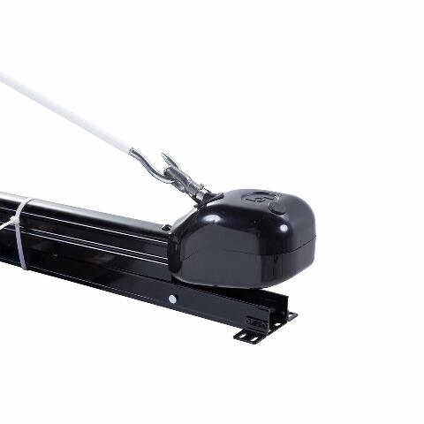 Solera 69 in. Hybrid Universal RV Awning Arms Hardware Kit, Easy to Install, Two-Position Pitch, Auto Rain Dump, Crank Wand, Installation Hardware Included, Simple One-Step Setup, Black - 434727