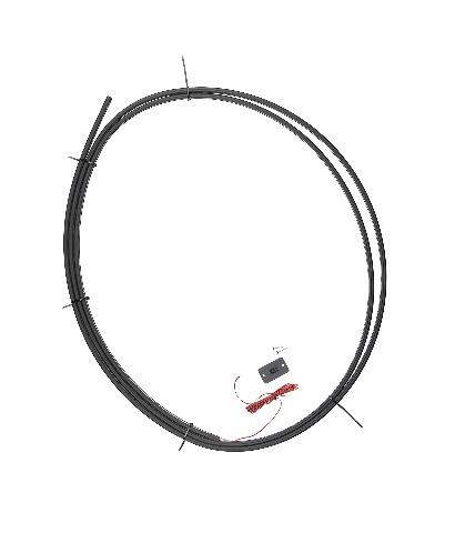 Solera RV Awning Fabric White LED Light Kit with Switch and Plate for 10’-15’ Awnings, Cut-to-fit, Flexible Black Plastic Strip with Lights, Integrated Cord, Visible Extended or Retracted - 674282