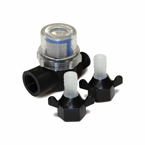 Lippert Components Flow Max 12V RV Water Pump, 3.0 GPM, 50 PSI, 9.5 Max Amp, Self-Priming, Screen Filter Included - 689052