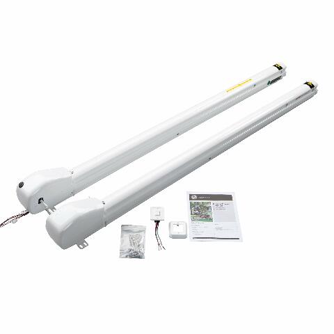 Solera 12V Smart Arm Awning Hardware Kit Compatible with 5th Wheel RVs and Travel Trailers - Standard - White