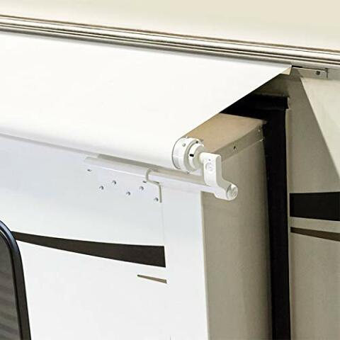 Solera White Slide Topper Awning - 8'6" (8'1" Fabric)