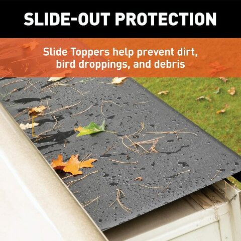Solera 5000 Series Slide Topper Awning, Black - 6' (5'7" Fabric)