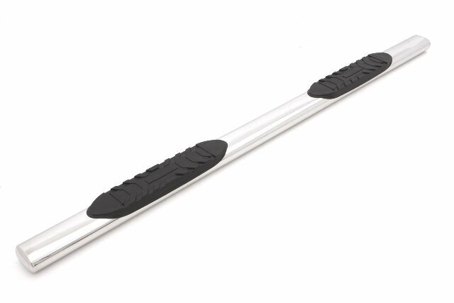 RealTruck Lund 23984003 Polished Stainless Steel 5" Oval Straight Nerf Bars Compatible with Dodge Ram 1500,  Ram 2500/3500 Crew Cab 2010-2018