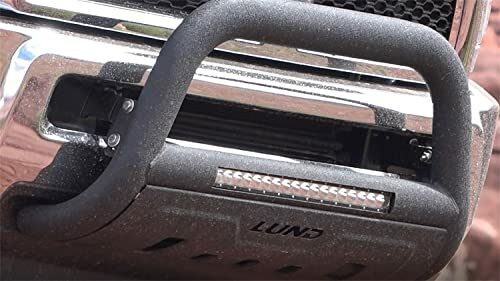 Lund 47121204 Black Bull Bar with Integrated 20" LED Light Bar Compatible with Dodge Ram 1500 (Excludes Rebel) 2009-2018