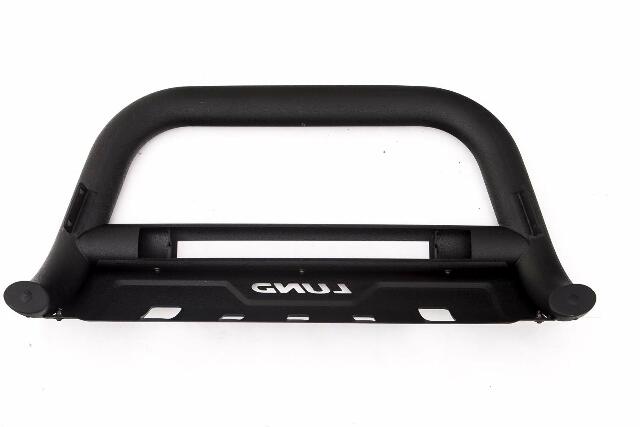 RealTruck Lund 47121209 Black Bull Bar with Integrated 20" LED Light Bar Compatible with Toyota Tundra;  Sequoia 2008-2018