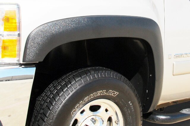 Lund SX106T Elite Series Black Sport Style Textured Front and Rear Fender Flare - 4 Piece