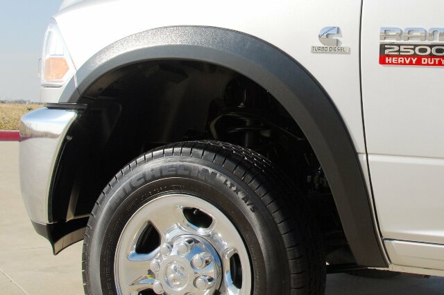 Lund SX310S Elite Series Black Sport Style Standard Front and Rear Fender Flare - 4 Piece