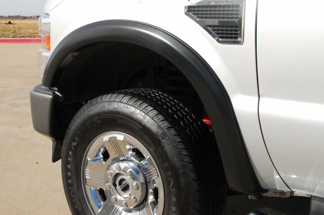 Lund SX312T Elite Series Black Sport Style Textured Front and Rear Fender Flare - 4 Piece
