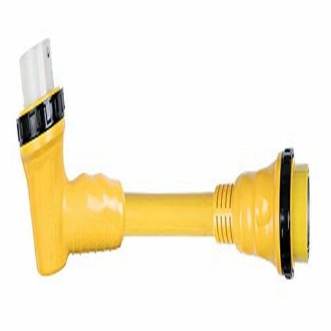 ParkPower by Marinco 1RPC50RV 50 Amp 125/250V Locking W/Sealing Collar Male Plug to 50 Amp 125/250V Locking Female Right Angle Adapter, Yellow