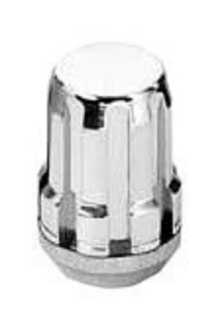 MCGARD 65310 Chrome Cone Seat SplineDrive Lug Nuts (M14 x 1.5 Thread Size) - Set of 4