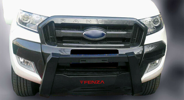 Metal Front Grille Guard & Skid Plate Compatible With Ford F-150 15+