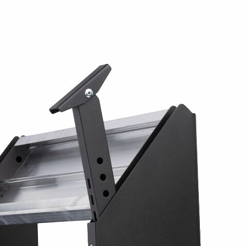 MORryde STP-212 StepAbove Fold-Up RV Entry Step - 4-Step (8" Step Rise), Compatible with 26 to 28"" Door Width
