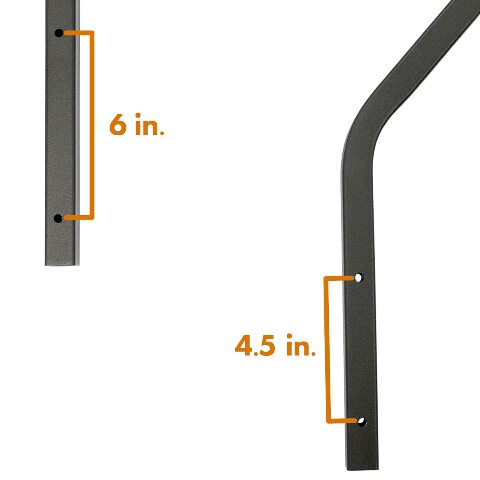 MORryde STP214-120H Handrail Compatible with 2nd Generation StepAbove - 4-Step