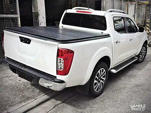 Hard Tri-Fold Tonneau Cover Compatible With Mitsubishi L-200 03-15 (Double Cab)
