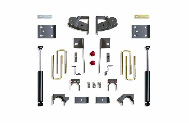 Maxtrac 201940 Rear Flip Kit With Hangers, (2) Maxtrac Shocks