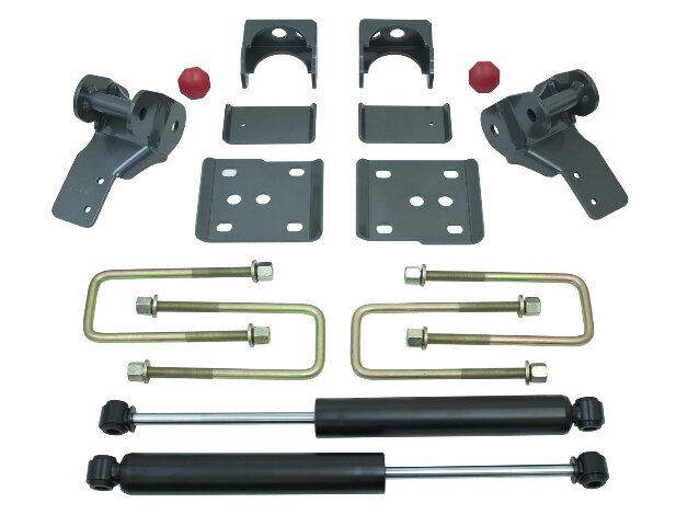 Maxtrac Suspension 203240 Incl, Flip Kit W- Hangers And Rear Maxtrac Shocks