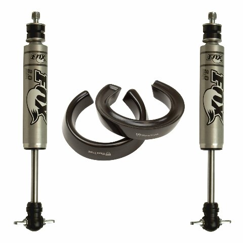 Maxtrac 872460F 2.0" Front Coil Spacers & Front Fox Shocks