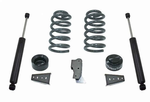 Maxtrac Suspension 902445 Suspension Lift Kit Component (3In Coils, 1.5In Spacers, Track/Sway Brkts, Maxtrac Shocks 2800Ll)