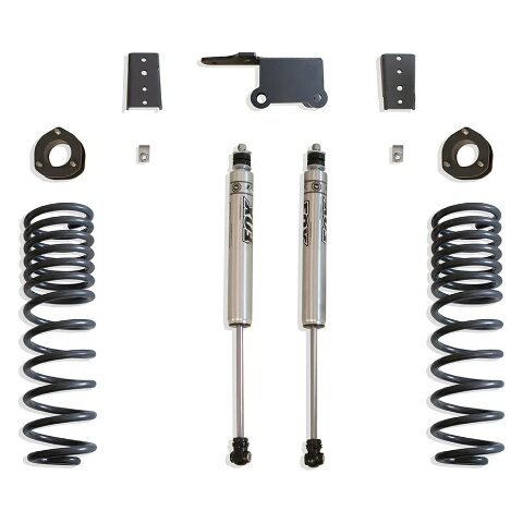 Maxtrac 902740F 3" Spacers, 4" Rear Coils, Trac/Sway Bar Brkts, Fox Shocks