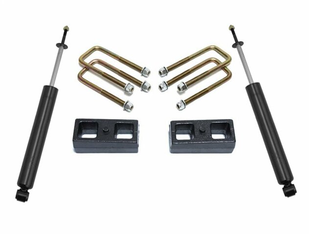 MaxTrac 906820 Lift Kit-Suspension Component 2 in. Rear Lift Incl. Lift Blocks U-Bolts Maxtrac Shocks Lift Kit-Suspension Component