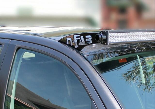 N-Fab Roof Top Light Bar Mount | Textured Black, Compatible with 1 - 50-Series Light Bar (50 1/2in - 51 3/4in) | C8850LR-TX | Compatible with Chevrolet/GMC 1500 / 2500 / 3500 1988-1998