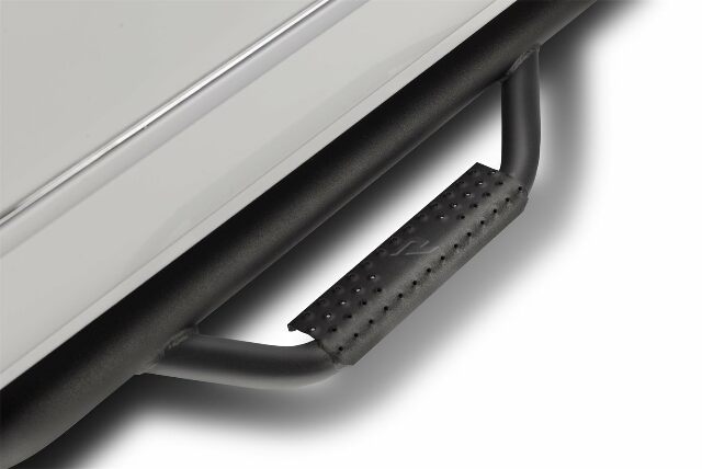 N-Fab Nerf Steps | Textured Black, Wheel-to-Wheel w/ Bed Access | F1797QC-6-TX | Compatible with Ford F-250 / F-350 Super Duty SuperCab 6.75' Standard Bed, SRW / DRW Gas / Diesel 2017-2023