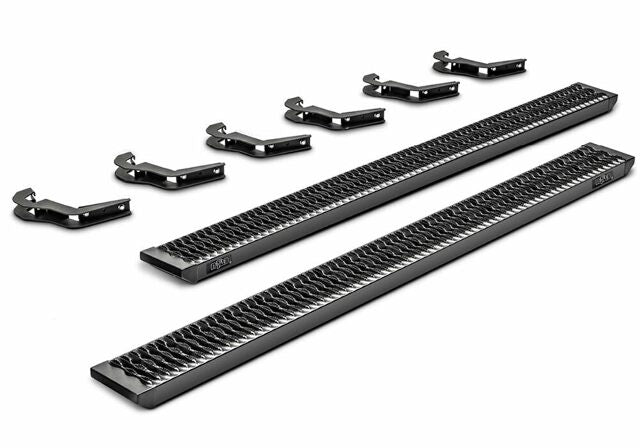 N-FAB Growler Fleet Cab Length Step, Textured Black | GFC17RC-TX | Compatible with Chevy-GMC 2500 / 3500 (Diesel) Regular Cab 17-18