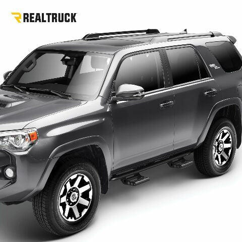 RealTruck RKR Rails for Toyota 4Runner | Cab Length, Tubular Steel, Textured Black | T104RKR4R | Fits 2010-2023 Toyota 4Runner (Does not fit 2010-2019 Limited and 2010-2013 SR5 Models) SUV, SRW Gas