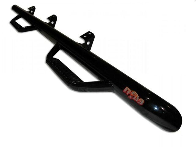 RealTruck Nerf Steps Compatible with Toyota 4Runner | Wheel-to-Wheel, Heavy Duty Steel, Textured Black | T1164RL | Compatible with Toyota 4Runner Limited,  SR5 SUV, SRW Gas. 2010-2013