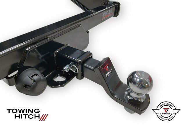 Fenza Class III Towing Hitch Receiver with 2" Ball Mount – Compatible with Nissan NP300 Frontier 2016–2025 | 6,500 lbs Capacity